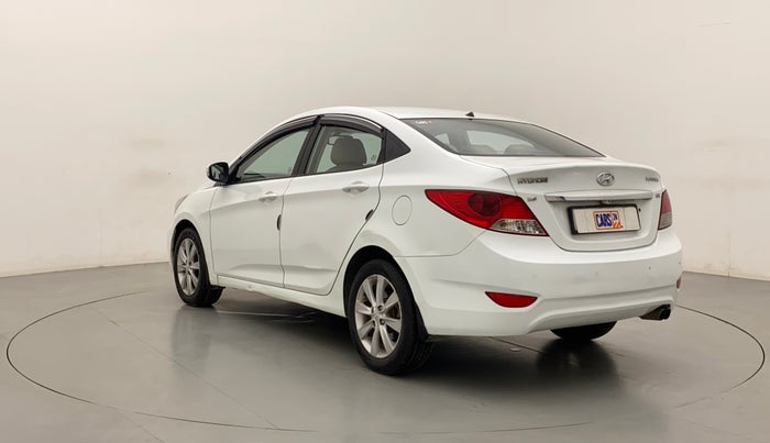 2013 Hyundai Verna FLUIDIC 1.6 CRDI SX, Diesel, Manual, 1,43,268 km, Left Back Diagonal