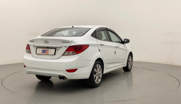 2013 Hyundai Verna FLUIDIC 1.6 CRDI SX, Diesel, Manual, 1,43,268 km, Right Back Diagonal
