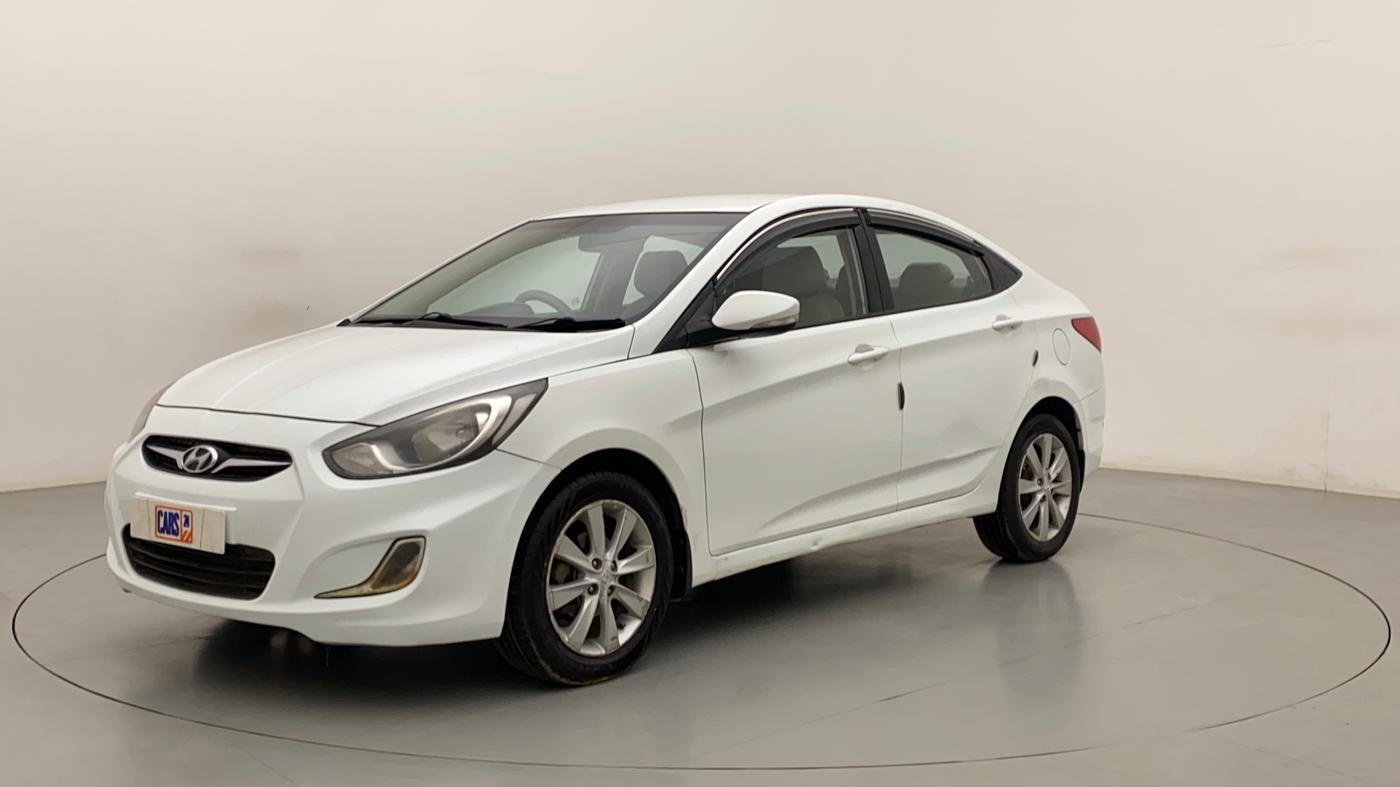 2013 Hyundai Verna FLUIDIC 1.6 CRDI SX, Diesel, Manual, 1,43,268 km, Left Front Diagonal