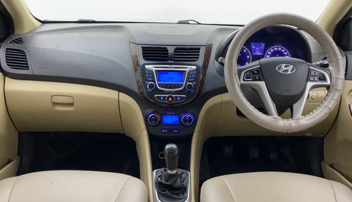 2013 Hyundai Verna FLUIDIC 1.6 CRDI SX, Diesel, Manual, 1,43,268 km, Dashboard