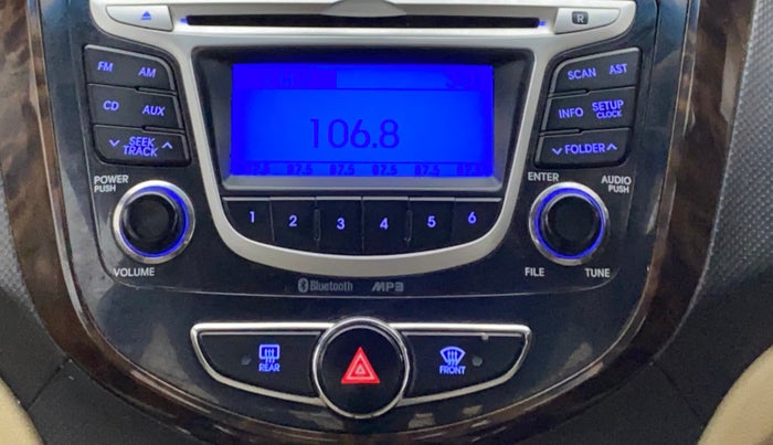 2013 Hyundai Verna FLUIDIC 1.6 CRDI SX, Diesel, Manual, 1,43,268 km, Infotainment System
