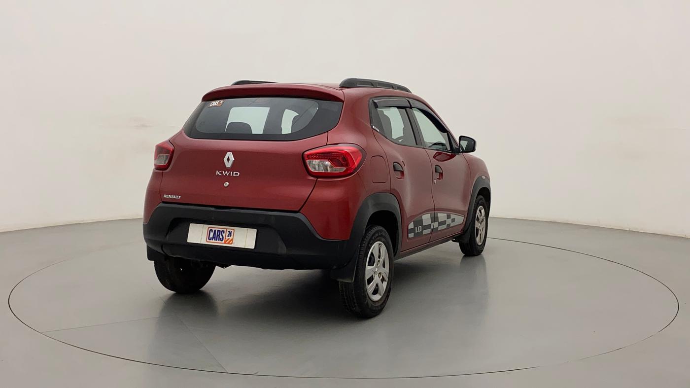 2017 Renault Kwid RXT 1.0, Petrol, Manual, 45,079 km, Right Back Diagonal