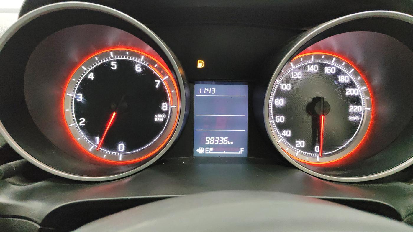 2021 Maruti Swift VXI, Petrol, Manual, 98,335 km, Odometer Image