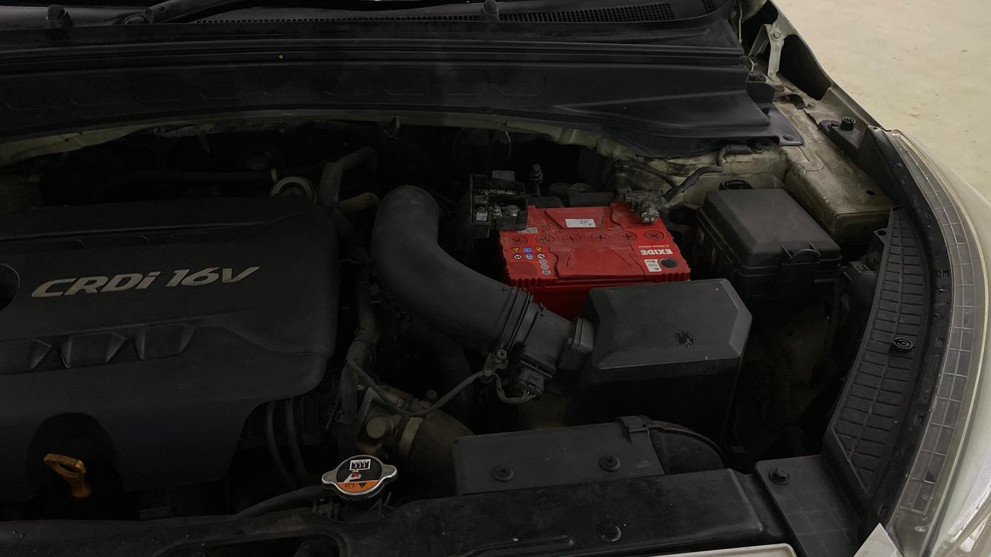 2017 Hyundai Creta SX PLUS AT 1.6 DIESEL, Diesel, Automatic, 1,16,848 km, Engine View - Left