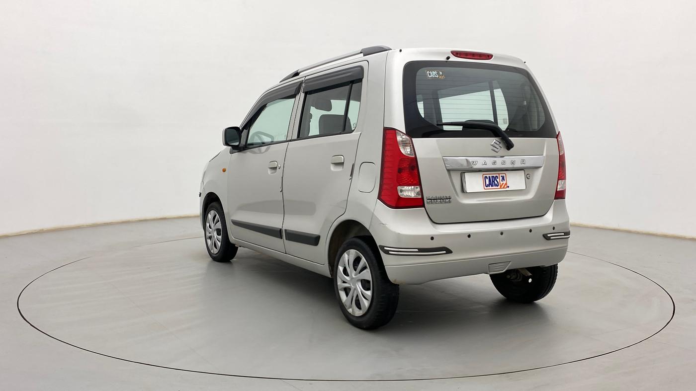 2017 Maruti Wagon R 1.0 VXI (O) AMT, Petrol, Automatic, 64,363 km, Left Back Diagonal