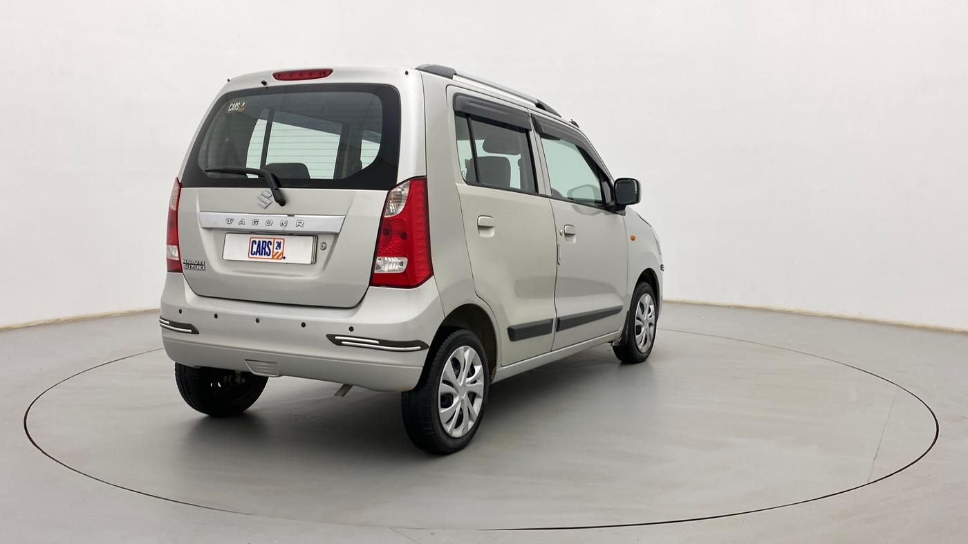 2017 Maruti Wagon R 1.0 VXI (O) AMT, Petrol, Automatic, 64,363 km, Right Back Diagonal