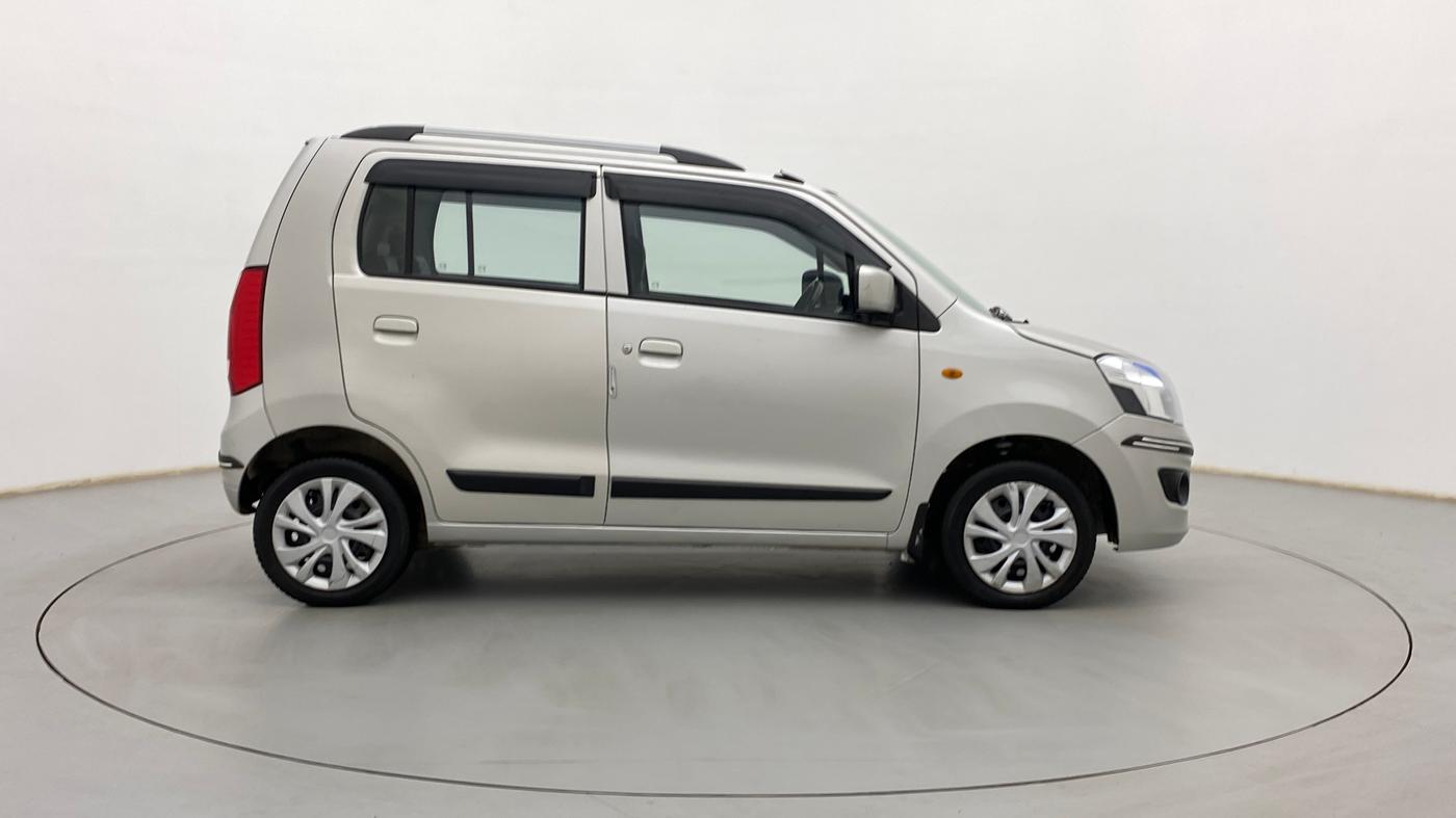 2017 Maruti Wagon R 1.0 VXI (O) AMT, Petrol, Automatic, 64,363 km, Right Side View