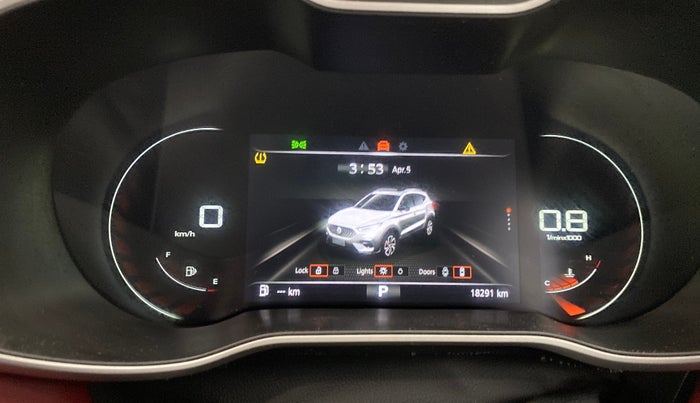 2022 MG ASTOR SAVVY 1.5 CVT S RED, Petrol, Automatic, 18,257 km, Odometer Image