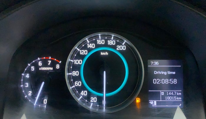 2022 Maruti IGNIS DELTA 1.2, Petrol, Manual, 18,015 km, Odometer Image