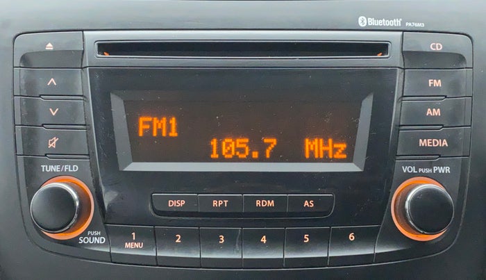 2018 Maruti Celerio ZXI D, Petrol, Manual, 57,789 km, Infotainment System
