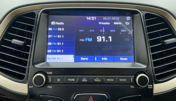 2019 Hyundai NEW SANTRO SPORTZ AMT, Petrol, Automatic, 24,697 km, Infotainment System