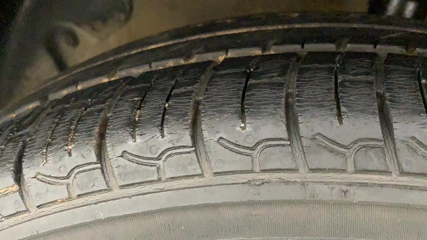 2019 Hyundai NEW SANTRO SPORTZ AMT, Petrol, Automatic, 24,697 km, Left Front Tyre Tread