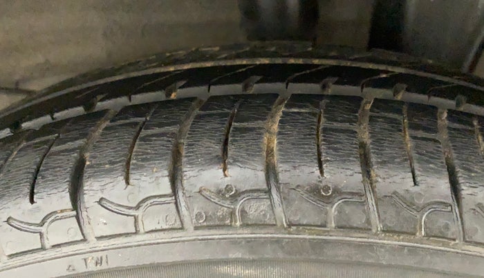 2019 Hyundai NEW SANTRO SPORTZ AMT, Petrol, Automatic, 24,697 km, Left Rear Tyre Tread