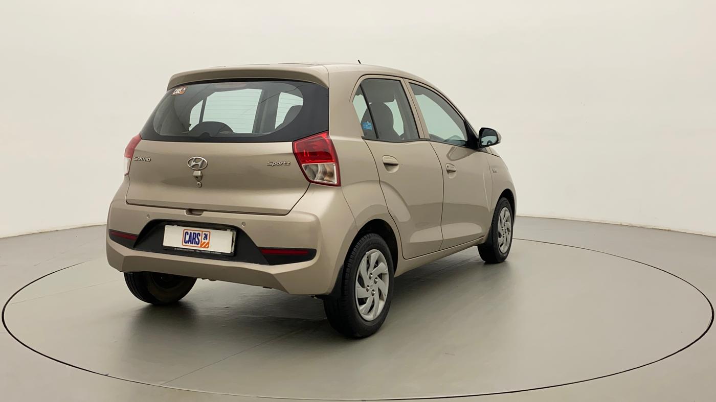 2019 Hyundai NEW SANTRO SPORTZ AMT, Petrol, Automatic, 24,697 km, Right Back Diagonal