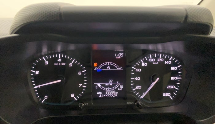 2021 Tata ALTROZ XZ PETROL, Petrol, Manual, 25,688 km, Odometer Image