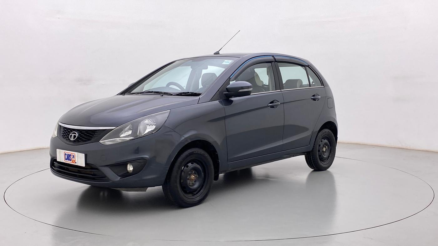 2015 Tata Bolt XM REVOTRON, Petrol, Manual, 40,005 km, Left Front Diagonal
