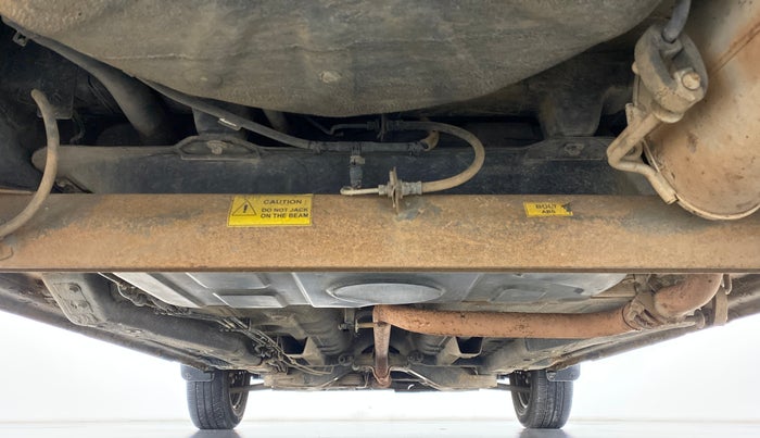 2015 Tata Bolt XM REVOTRON, Petrol, Manual, 40,005 km, Rear Underbody