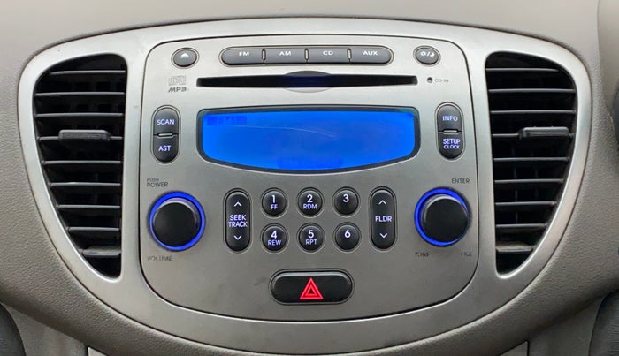 2011 Hyundai i10 SPORTZ 1.2, Petrol, Manual, 19,375 km, Infotainment System