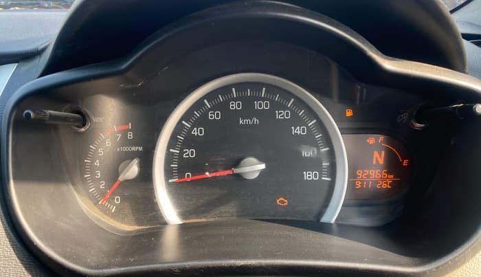 2014 Maruti Celerio VXI AMT, Petrol, Automatic, 92,953 km, Odometer Image