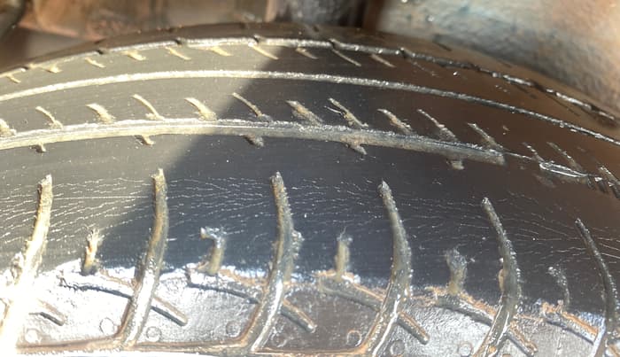 2014 Maruti Celerio VXI AMT, Petrol, Automatic, 92,953 km, Right Rear Tyre Tread