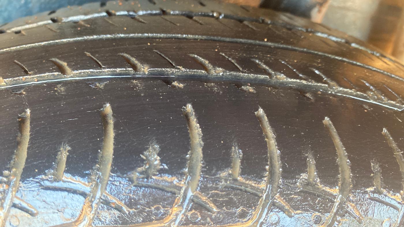 2014 Maruti Celerio VXI AMT, Petrol, Automatic, 92,953 km, Left Rear Tyre Tread