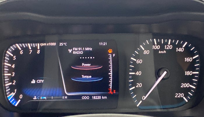 2020 Tata ALTROZ XZ 1.2, Petrol, Manual, 18,269 km, Odometer Image