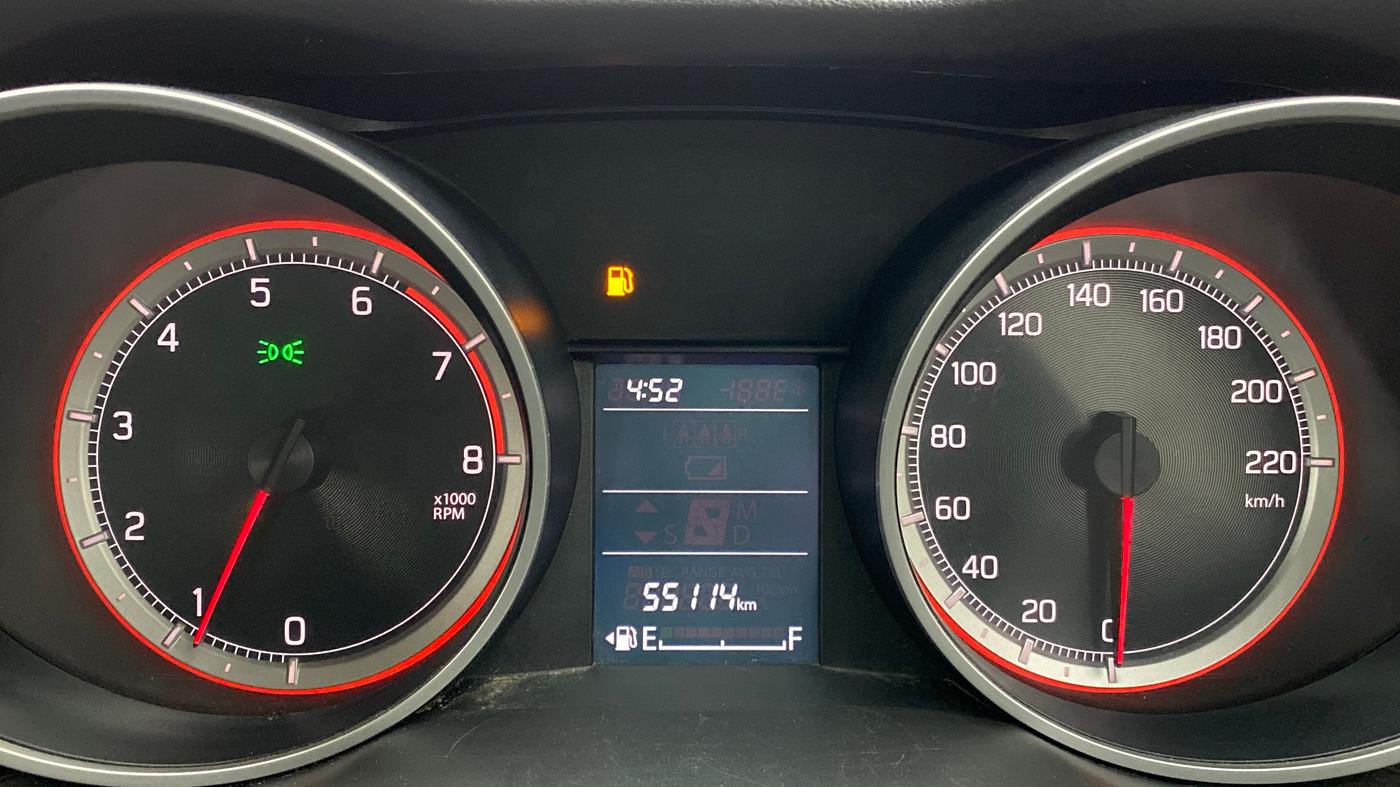 2021 Maruti Swift VXI, Petrol, Manual, 55,114 km, Odometer Image