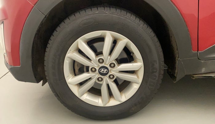 2016 Hyundai Creta SX PLUS 1.6 PETROL, Petrol, Manual, 71,757 km, Left Front Wheel