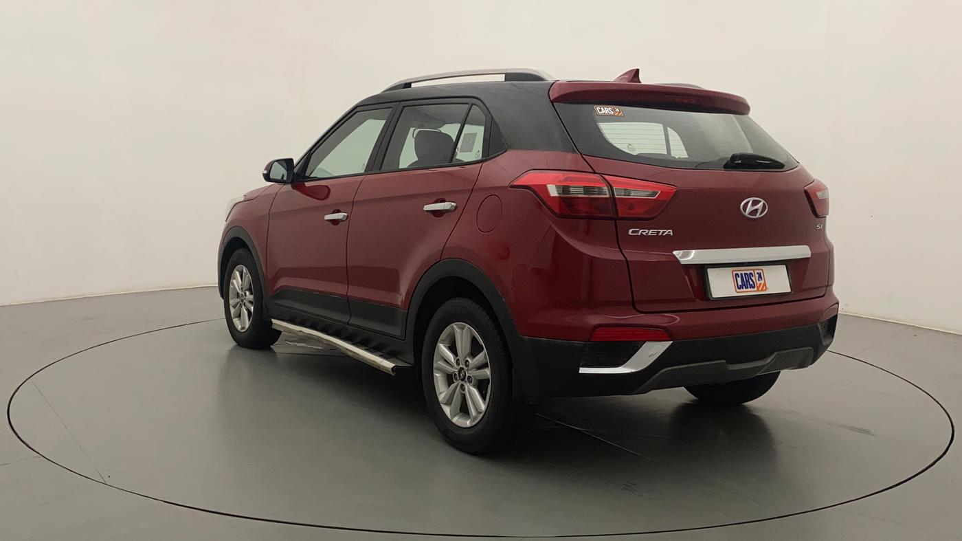 2016 Hyundai Creta SX PLUS 1.6 PETROL, Petrol, Manual, 71,757 km, Left Back Diagonal