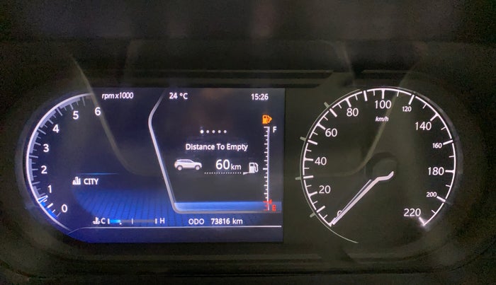2019 Tata Harrier XZ 2.0L Kryotec, Diesel, Manual, 73,837 km, Odometer Image