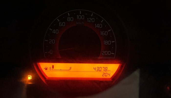 2017 Maruti IGNIS SIGMA 1.2, CNG, Manual, 43,069 km, Odometer Image