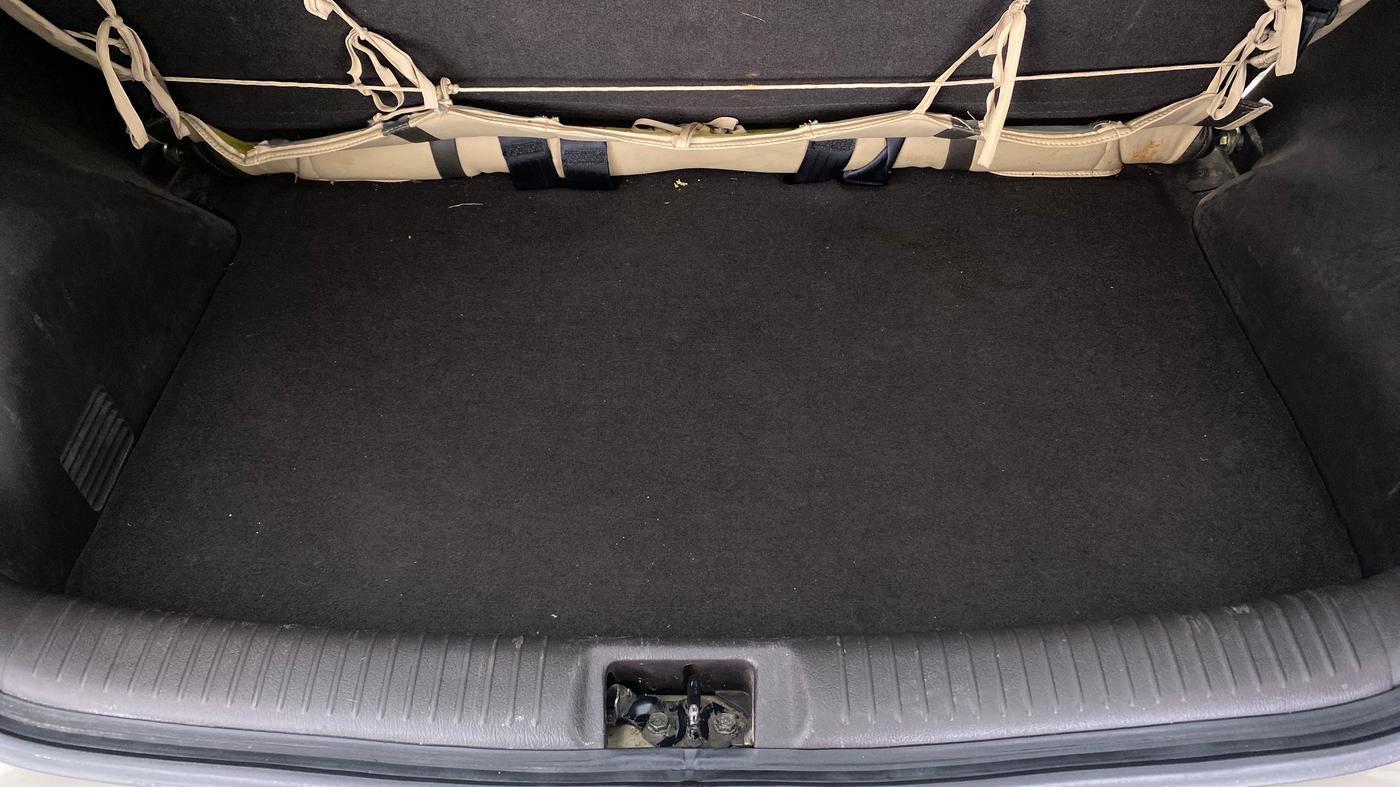 2010 Hyundai Santro Xing GLS, Petrol, Manual, 45,401 km, Boot Inside