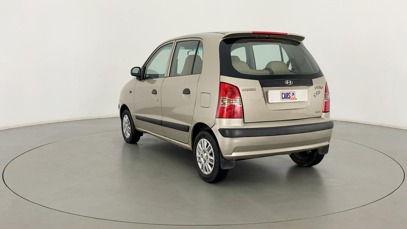 2010 Hyundai Santro Xing GLS, Petrol, Manual, 45,401 km, Left Back Diagonal