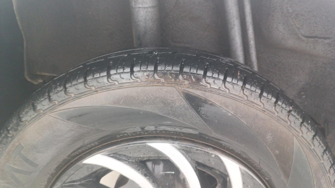2018 Datsun Redi Go T (O), Petrol, Manual, 1,12,794 km, Right Rear Tyre Tread