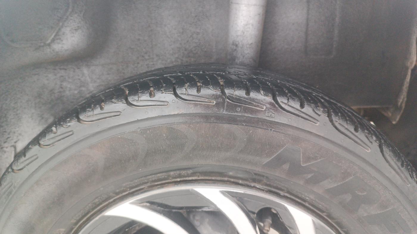 2018 Datsun Redi Go T (O), Petrol, Manual, 1,12,794 km, Left Rear Tyre Tread