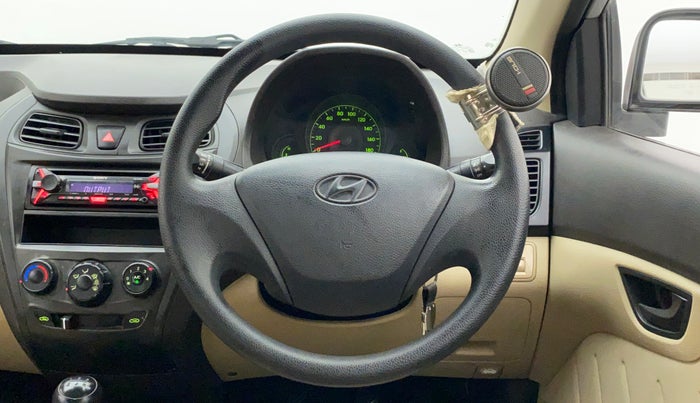 2015 Hyundai Eon D-LITE+, Petrol, Manual, 27,145 km, Steering Wheel Close Up
