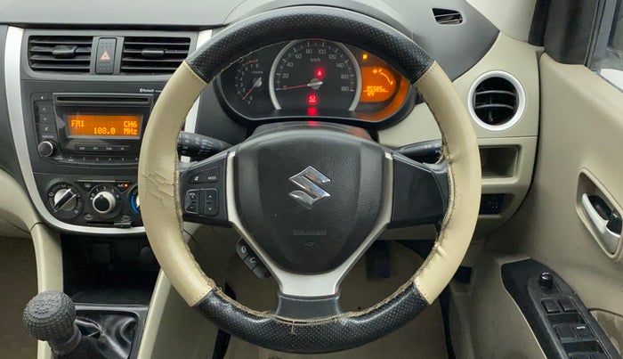 2015 Maruti Celerio ZXI, Petrol, Manual, 95,585 km, Steering Wheel Close Up