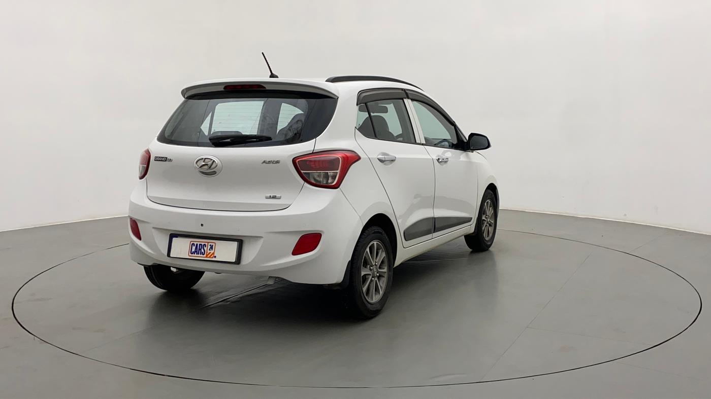 2014 Hyundai Grand i10 ASTA 1.2 KAPPA VTVT, Petrol, Manual, 65,597 km, Right Back Diagonal