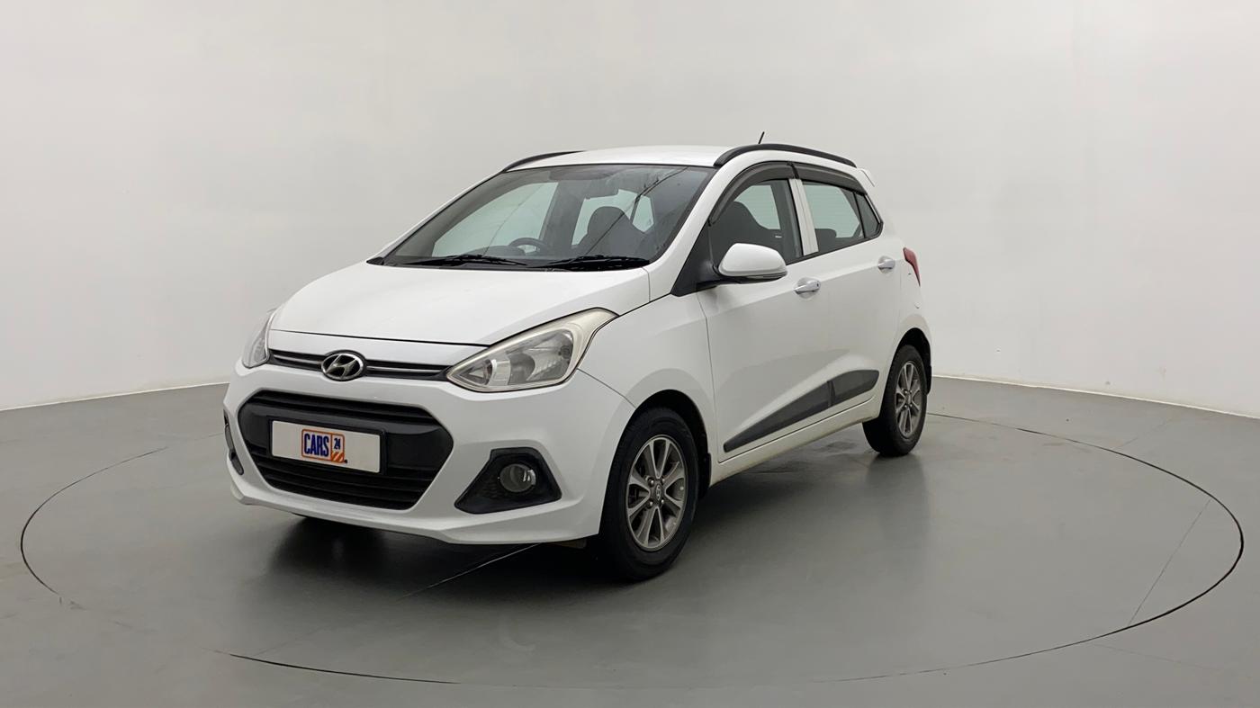 2014 Hyundai Grand i10 ASTA 1.2 KAPPA VTVT, Petrol, Manual, 65,597 km, Left Front Diagonal