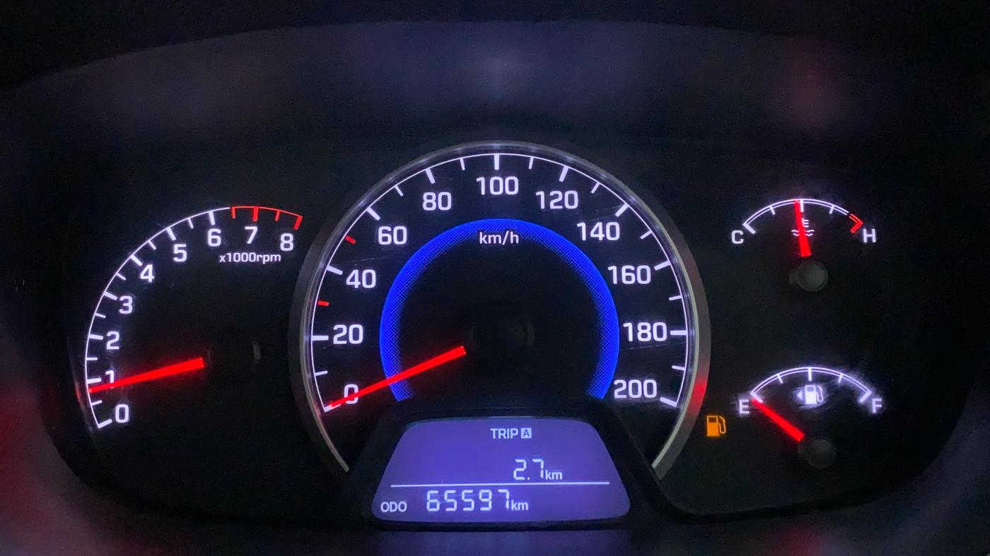 2014 Hyundai Grand i10 ASTA 1.2 KAPPA VTVT, Petrol, Manual, 65,597 km, Odometer Image