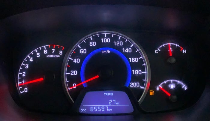 2014 Hyundai Grand i10 ASTA 1.2 KAPPA VTVT, Petrol, Manual, 65,597 km, Odometer Image