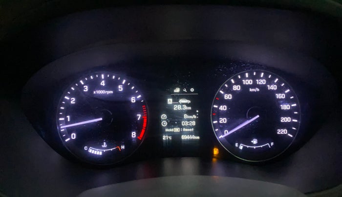 2016 Hyundai Elite i20 ASTA 1.2 (O), Petrol, Manual, 69,422 km, Odometer Image