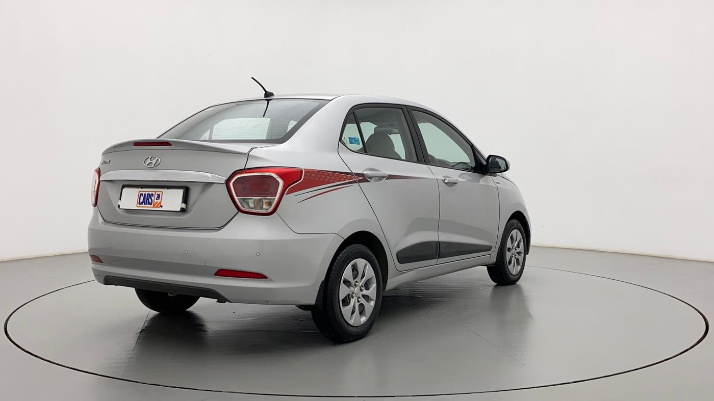 2016 Hyundai Xcent S 1.2 SPECIAL EDITION, CNG, Manual, 81,183 km, Right Back Diagonal