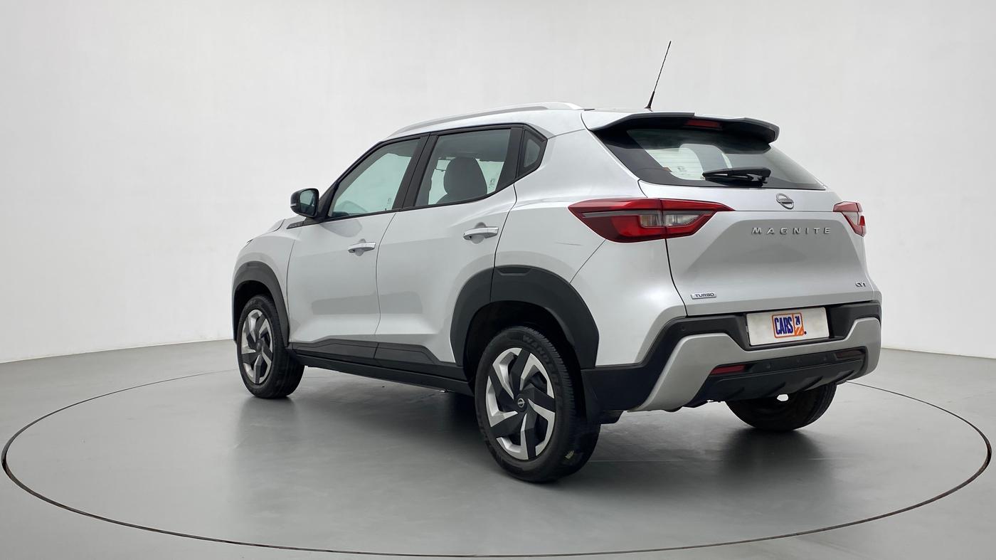 2021 Nissan MAGNITE XL TURBO CVT, Petrol, Automatic, 26,496 km, Left Back Diagonal
