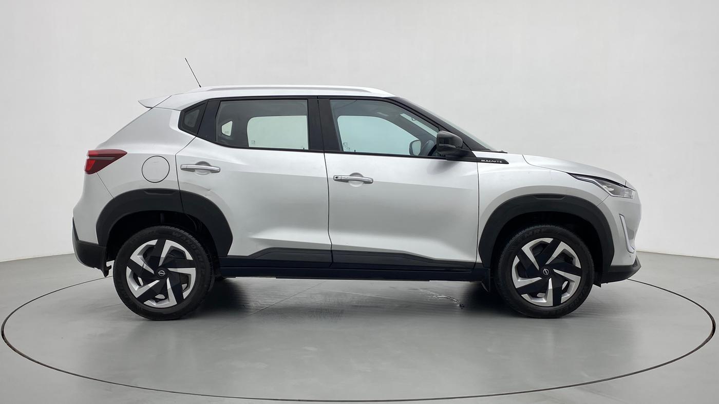 2021 Nissan MAGNITE XL TURBO CVT, Petrol, Automatic, 26,496 km, Right Side View