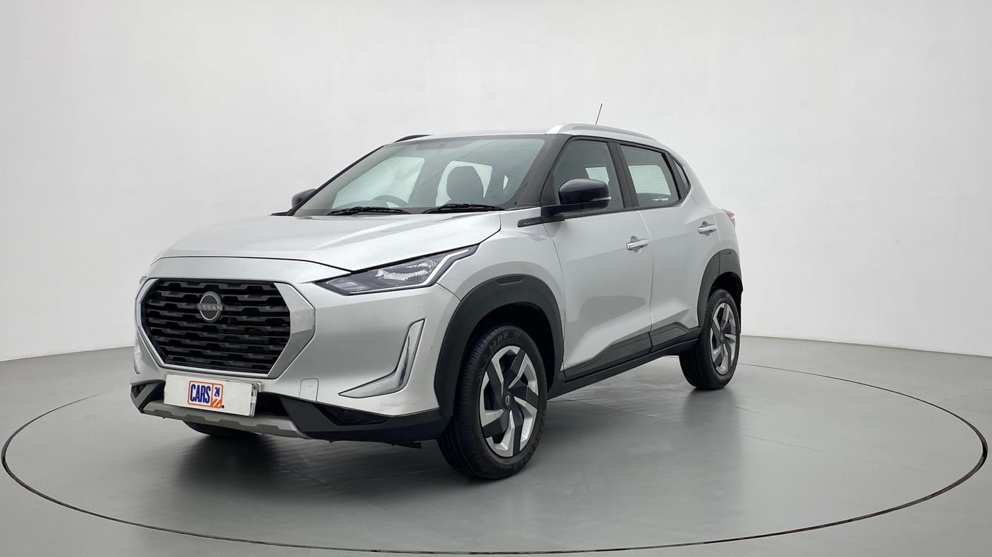 2021 Nissan MAGNITE XL TURBO CVT, Petrol, Automatic, 26,496 km, Left Front Diagonal
