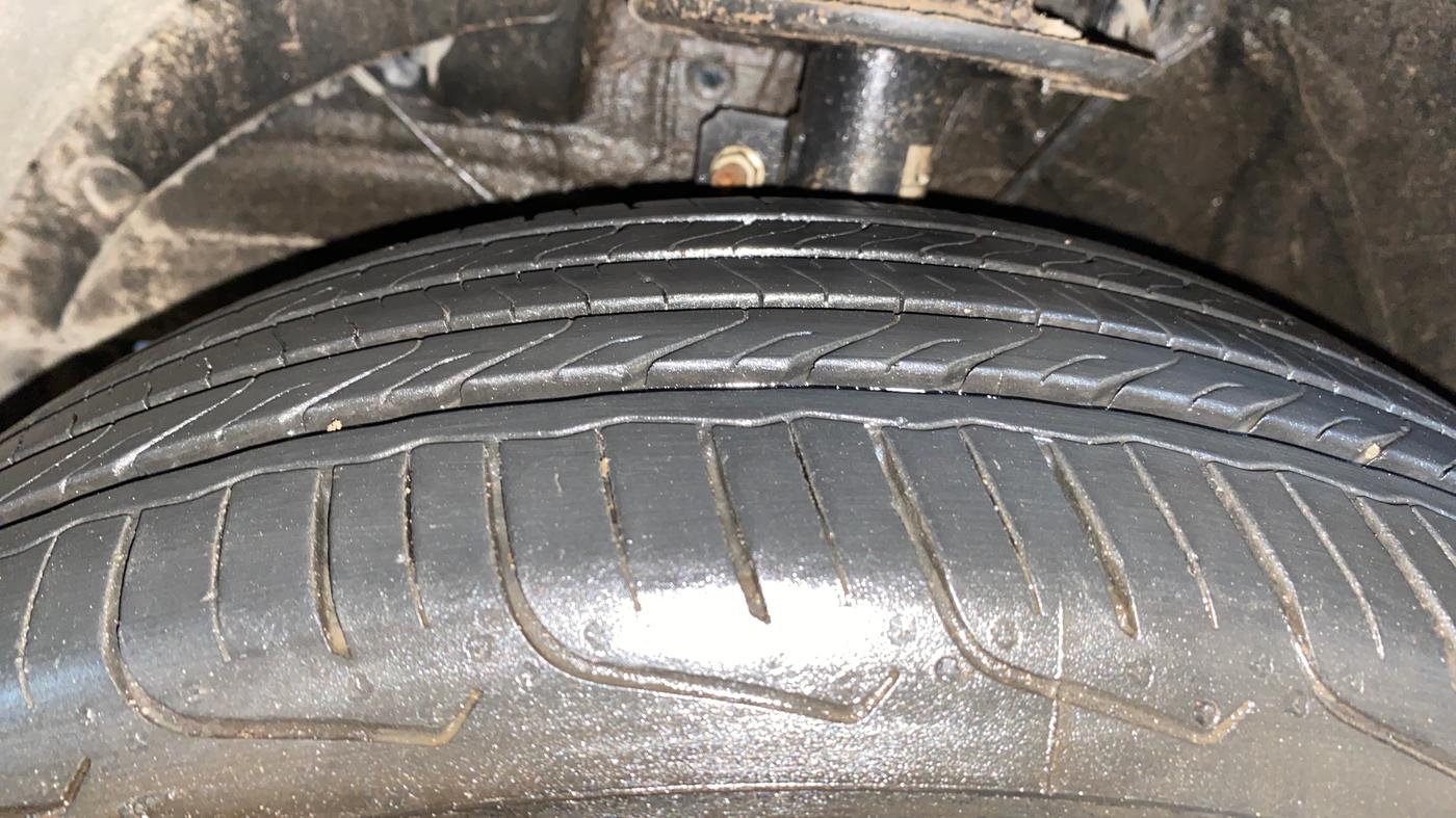2024 Maruti FRONX ZETA 1.0 TURBO MT, Petrol, Manual, 13,368 km, Left Front Tyre Tread