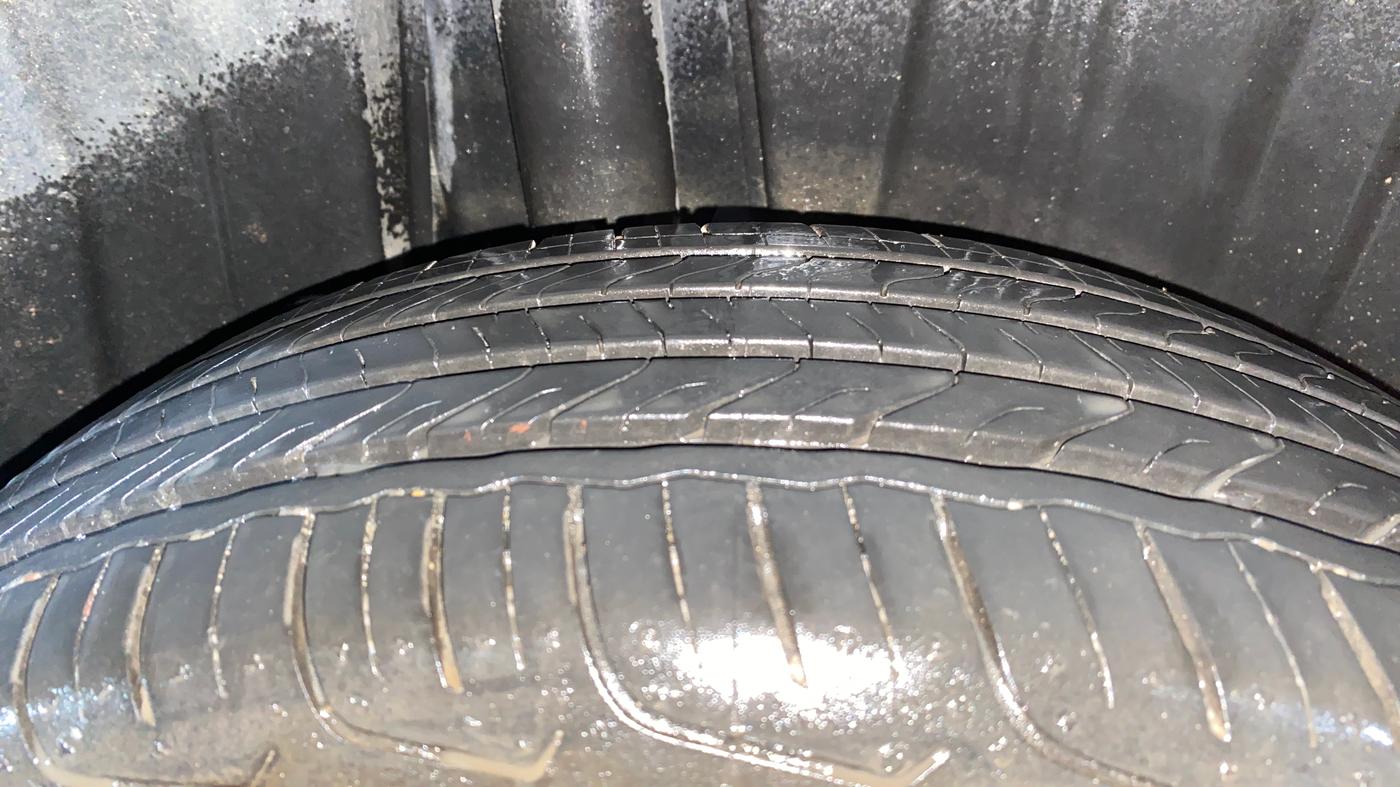 2024 Maruti FRONX ZETA 1.0 TURBO MT, Petrol, Manual, 13,368 km, Right Rear Tyre Tread