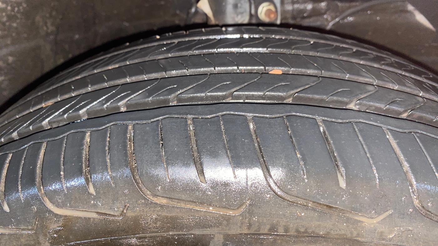 2024 Maruti FRONX ZETA 1.0 TURBO MT, Petrol, Manual, 13,368 km, Right Front Tyre Tread