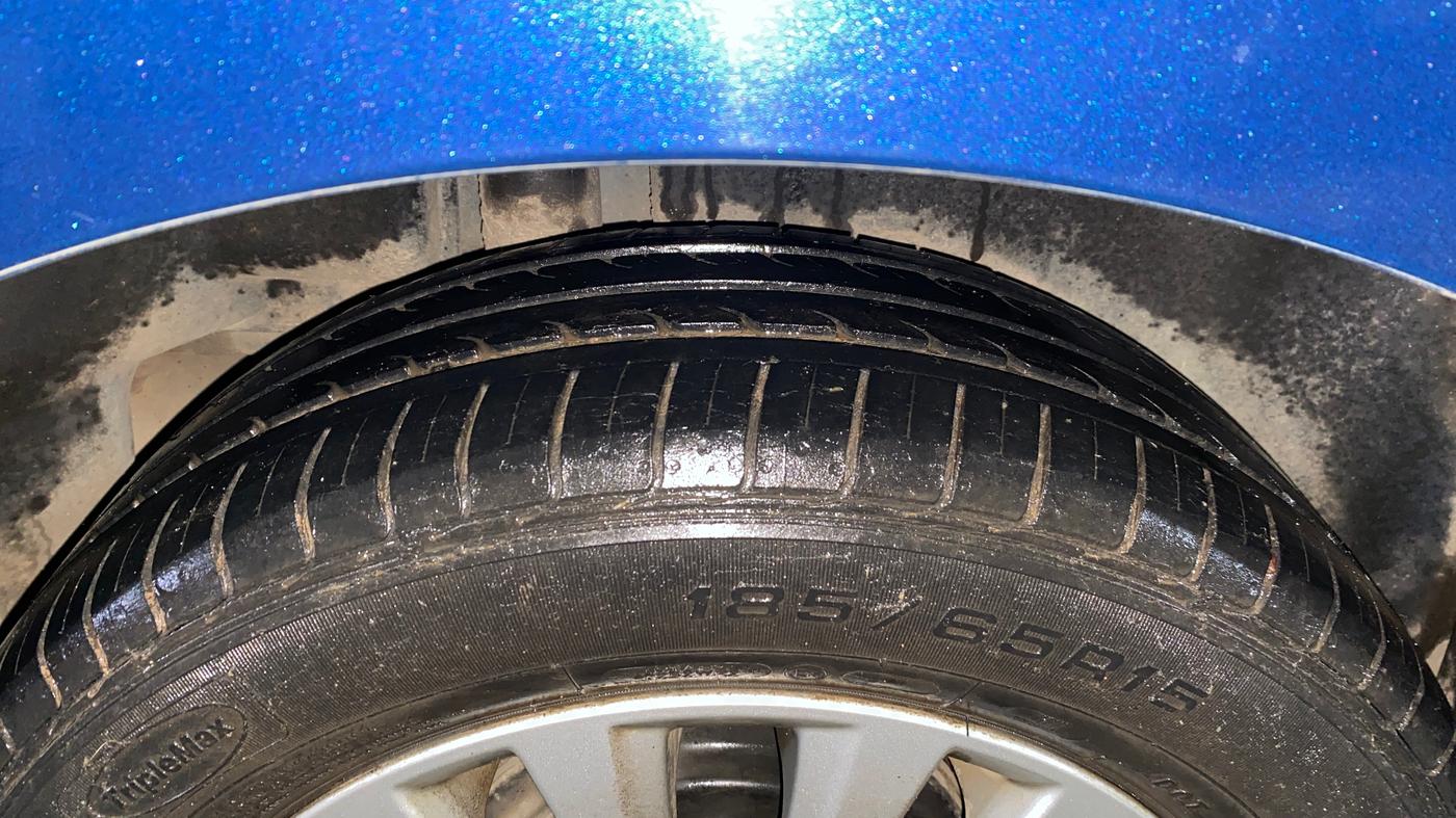 2017 Maruti Ciaz ZETA 1.4  MT PETROL, Petrol, Manual, 52,206 km, Right Rear Tyre Tread